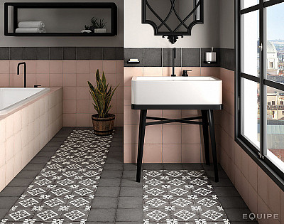 ArtNouveau_PaduaBlack_CoralPink_CharcoalGrey_bath