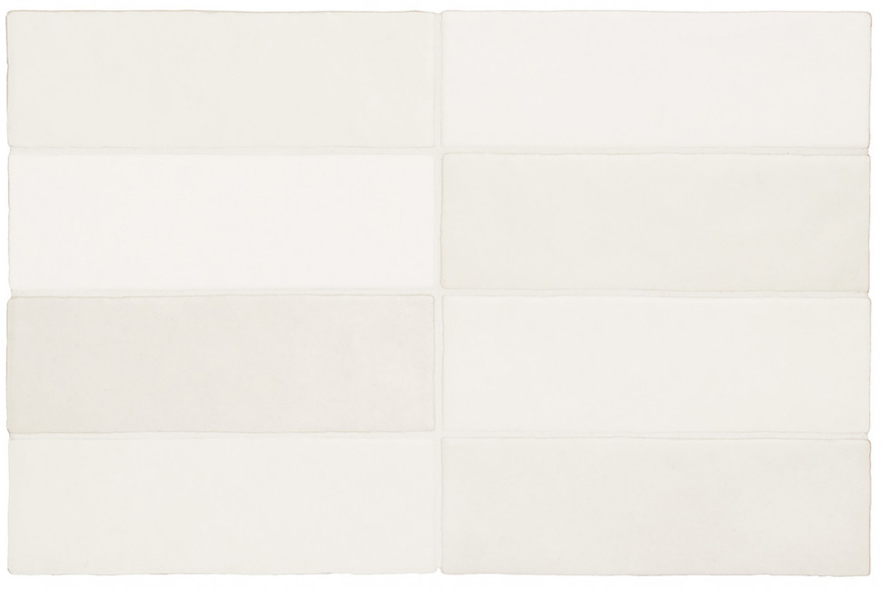 Настенная плитка 24958 MAGMA White 6.5x20