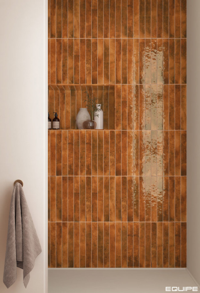 Настенная керамическая плитка 31551 BALI Ginger 5х40 см