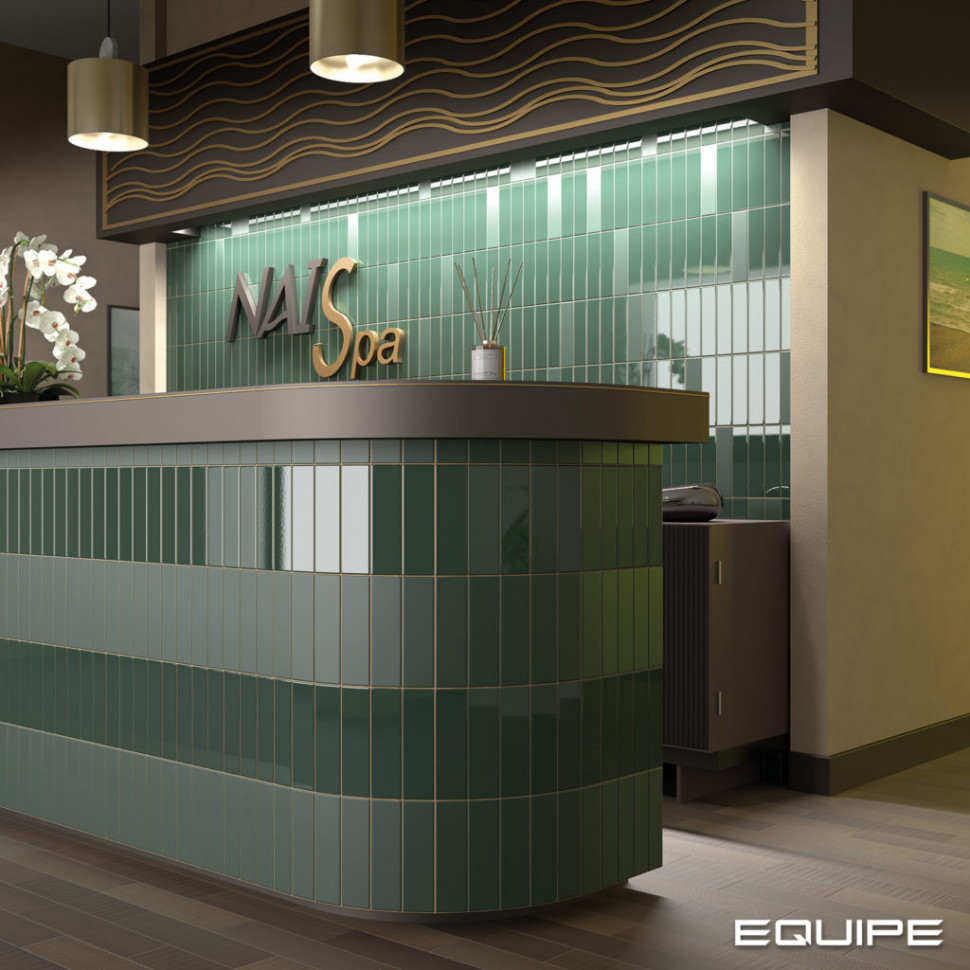 Настенная плитка 28455 COSTA NOVA Laurel Green Matt 5x20