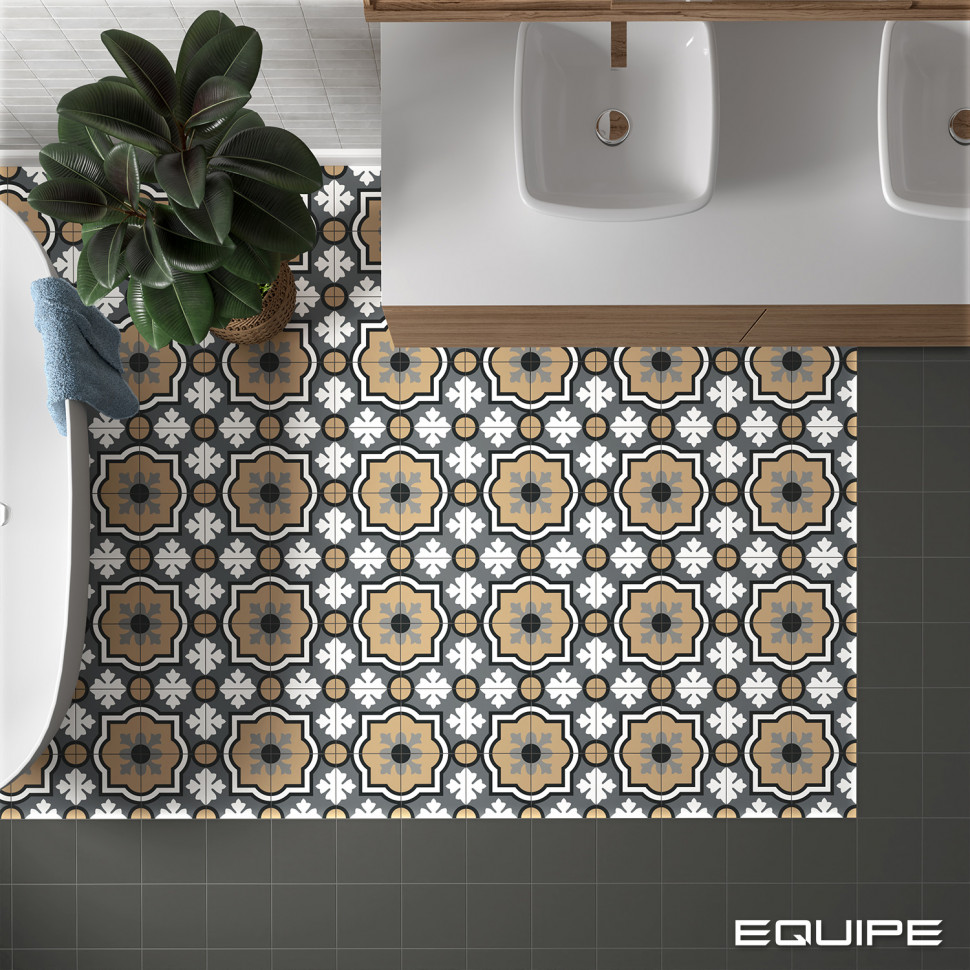 Керамогранит 30720 RIVOLI Black 20x20