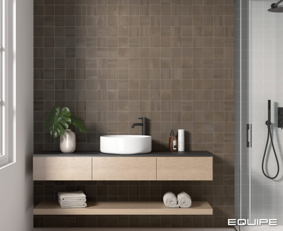 Настенная плитка 32698 HIKARI Brown DECOR 10x10