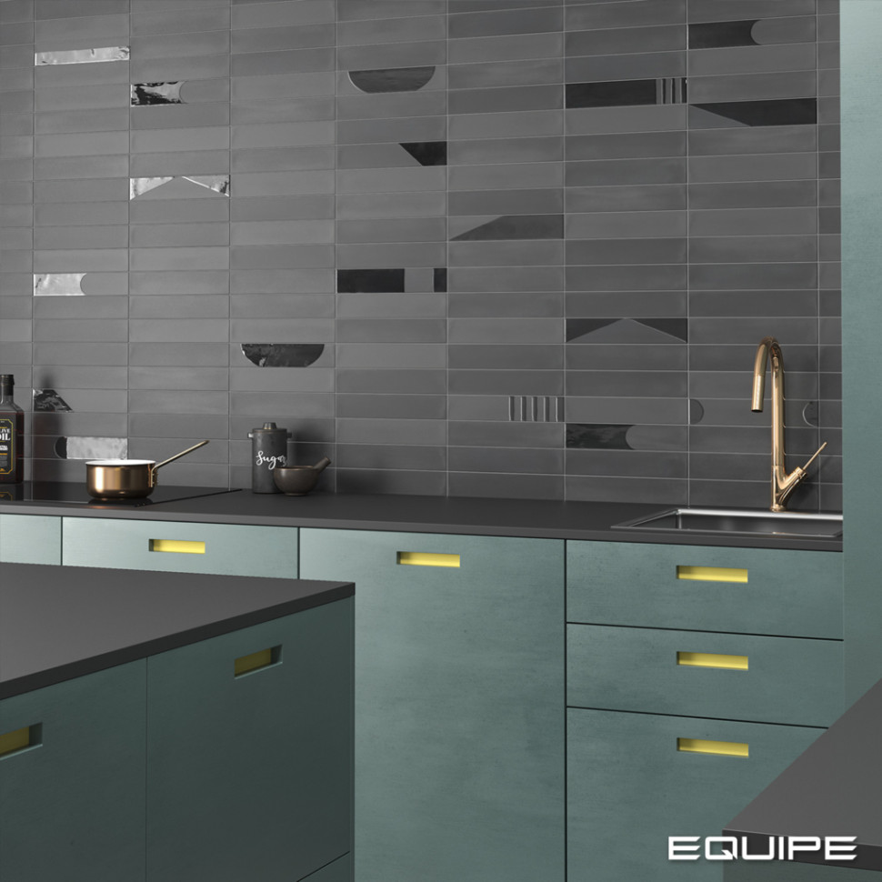 Керамогранит 30174 WADI DECOR Noir 6x30