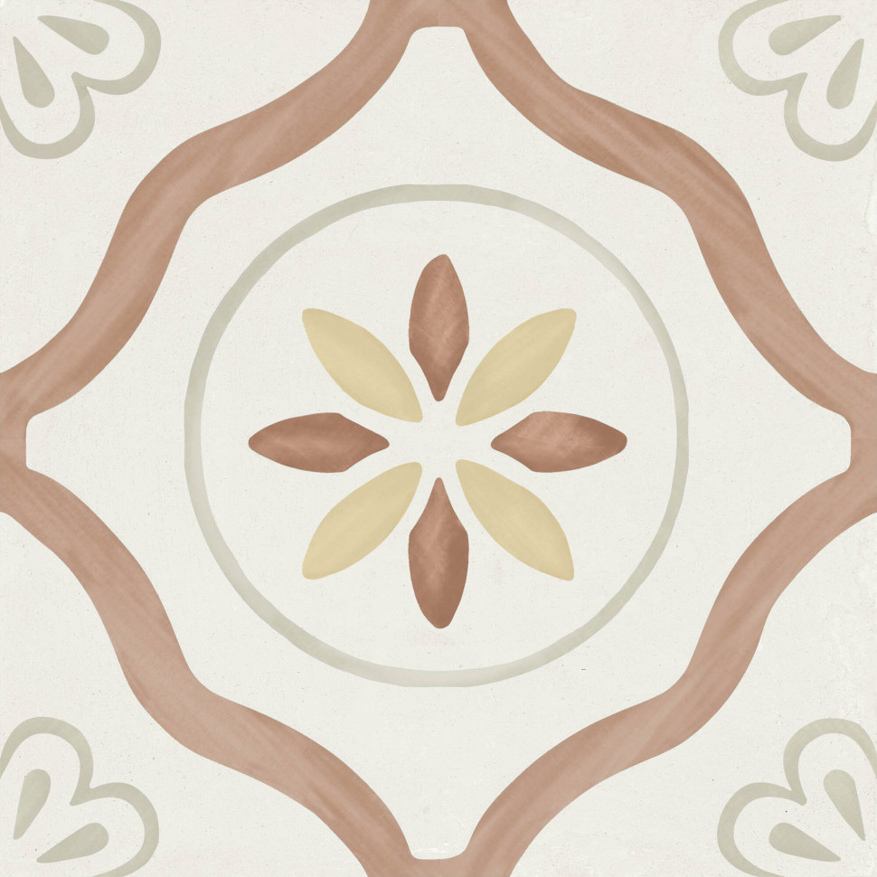 Керамогранит LLEVANT CLAY PETALS LT 22.3х22.3