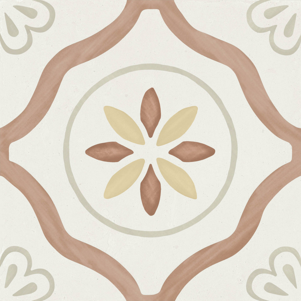 Керамогранит LLEVANT CLAY PETALS LT 22.3х22.3