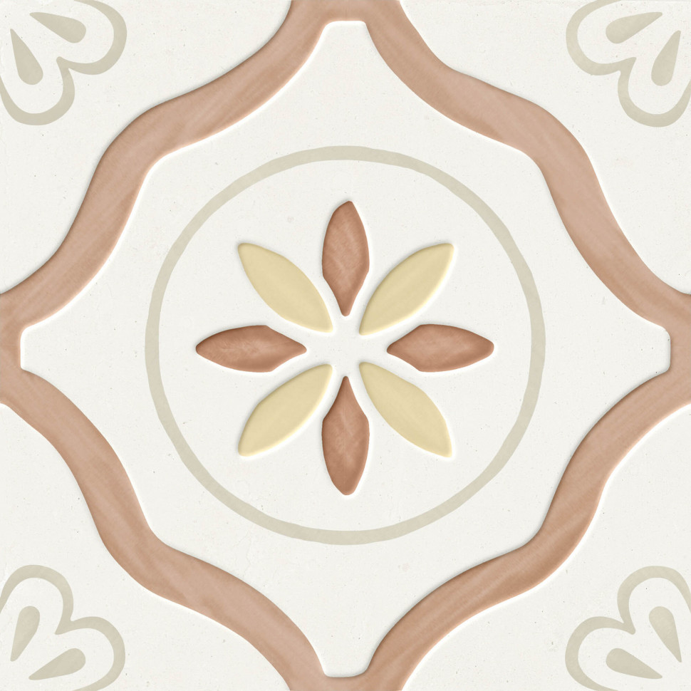 Керамогранит LLEVANT CLAY PETALS LT 22.3х22.3