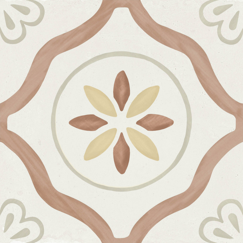 Керамогранит LLEVANT CLAY PETALS LT 22.3х22.3