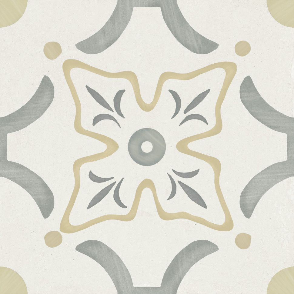 Керамогранит LLEVANT YELLOW FLOWER LT 22.3х22.3
