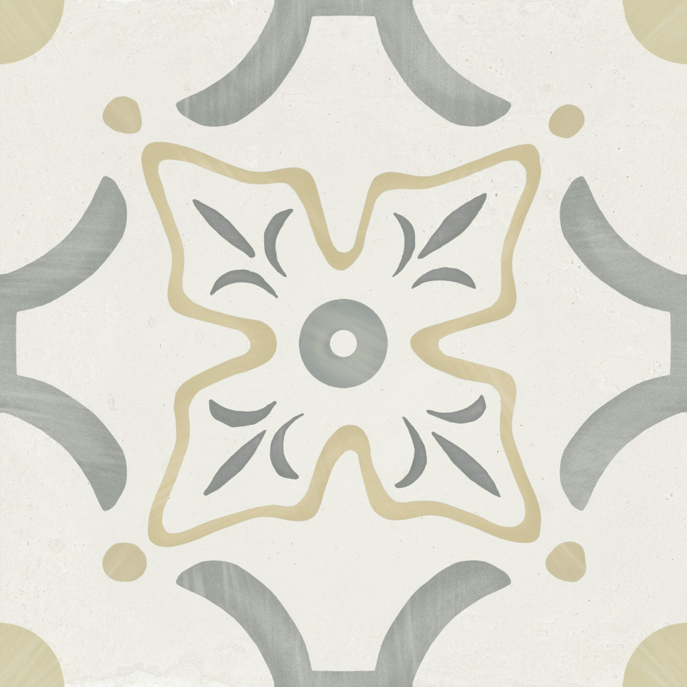 Керамогранит LLEVANT YELLOW FLOWER LT 22.3х22.3