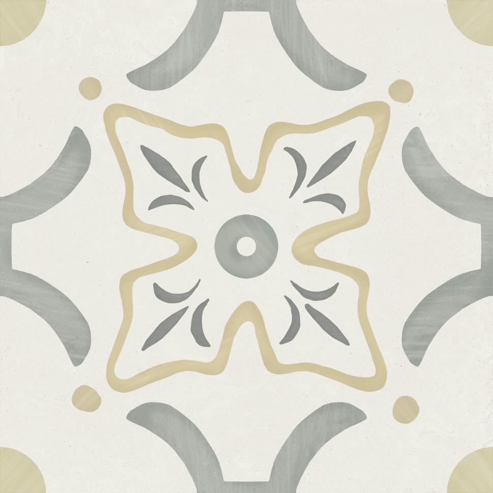 Керамогранит LLEVANT YELLOW FLOWER LT 22.3х22.3