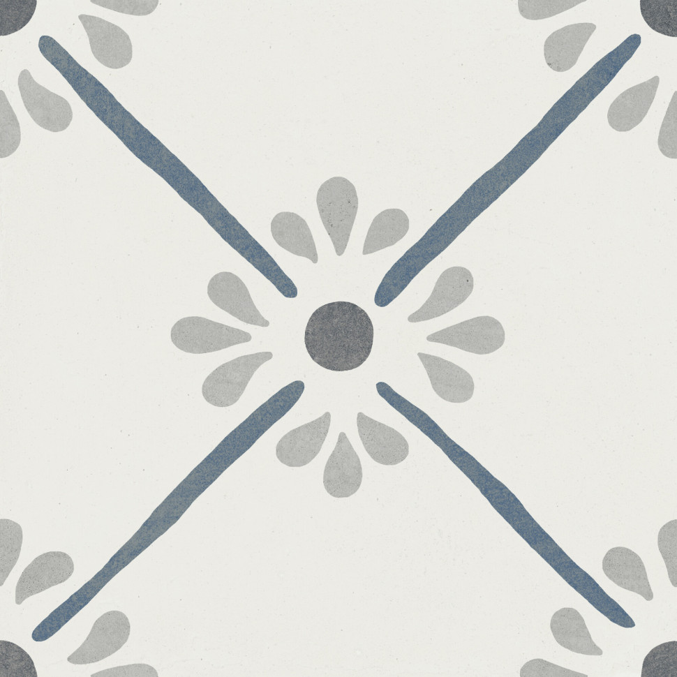 PROVENZA BLUE FLOWER 22.3x22.3
