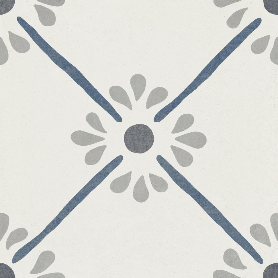 PROVENZA BLUE FLOWER 22.3x22.3