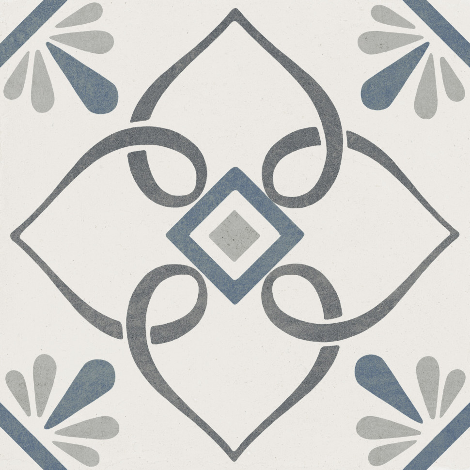 PROVENZA BLUE PETALS 22.3x22.3