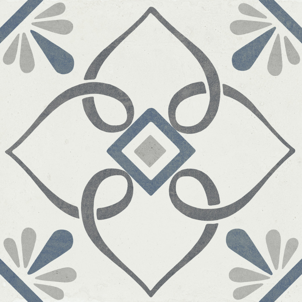 PROVENZA BLUE PETALS 22.3x22.3