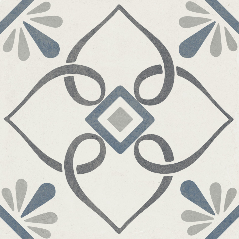 PROVENZA BLUE PETALS 22.3x22.3