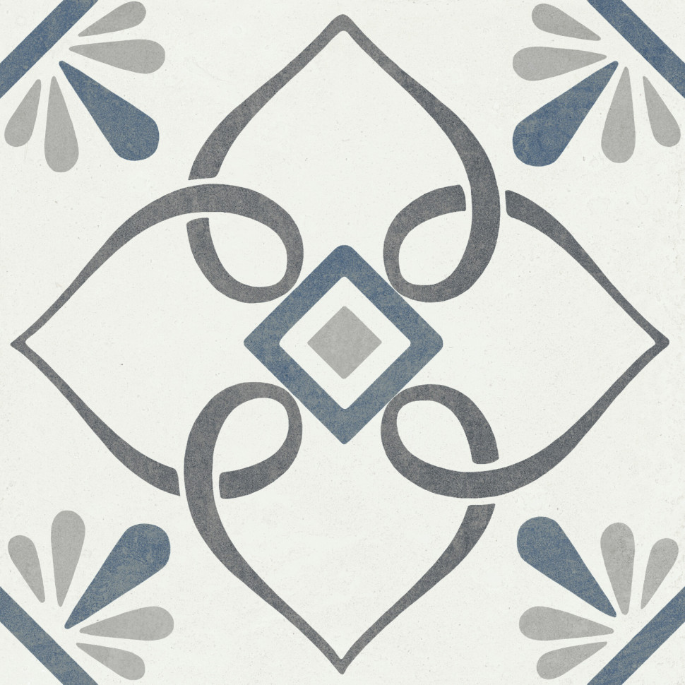 PROVENZA BLUE PETALS 22.3x22.3
